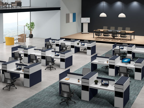 維加系列|板式職員辦公桌 板式職員辦公桌